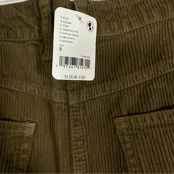 Free People We The Free Come as You Are Cord Maxi Skirt in Chocolate size 8 NWT - Picture 10 of 11
